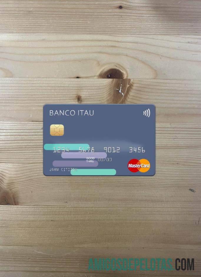 Argentina Banco Itaú Mastercard Photolook Front modelo